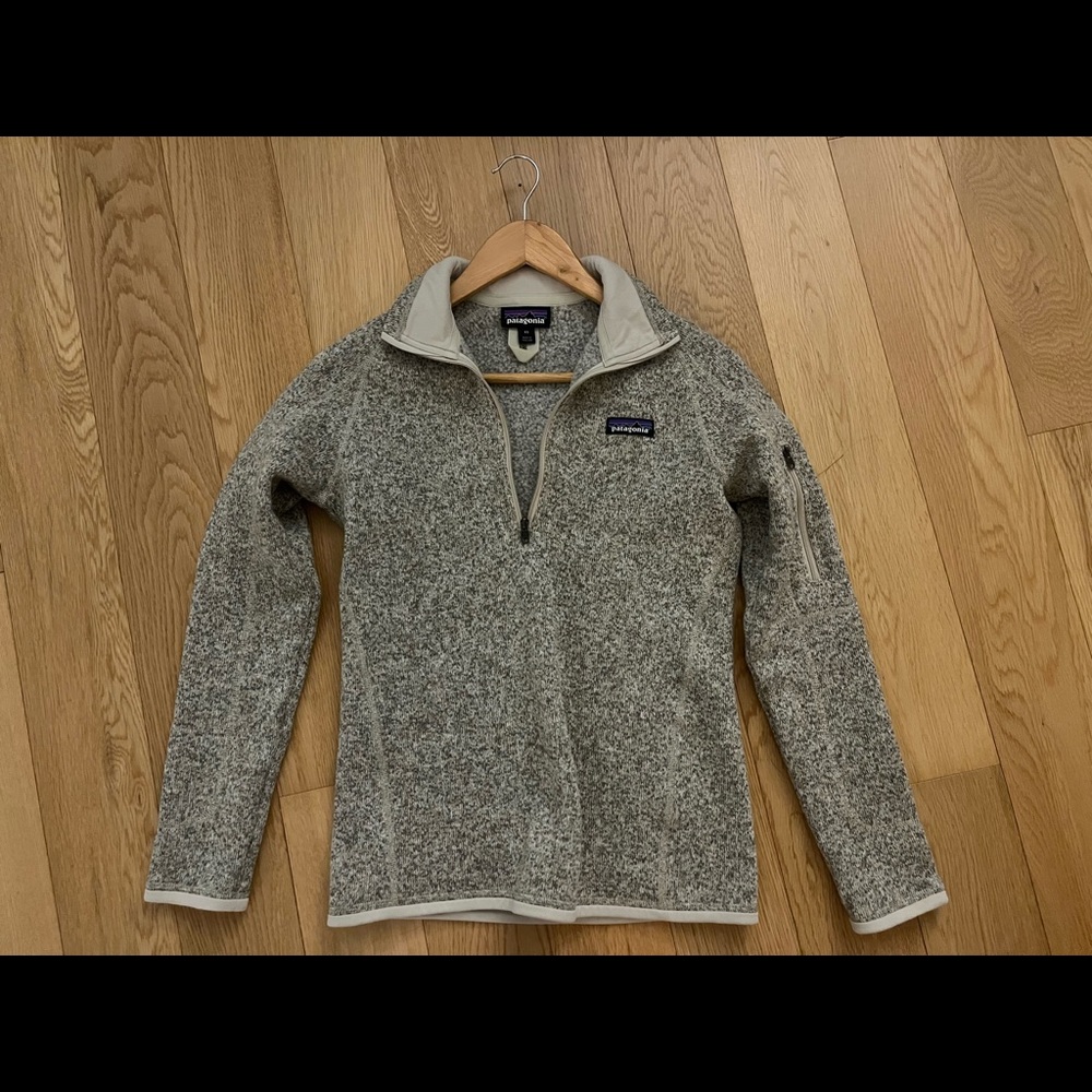 [NWOT] Patagonia Better Sweater Quarter 1/4 Zip XS - Pelican
